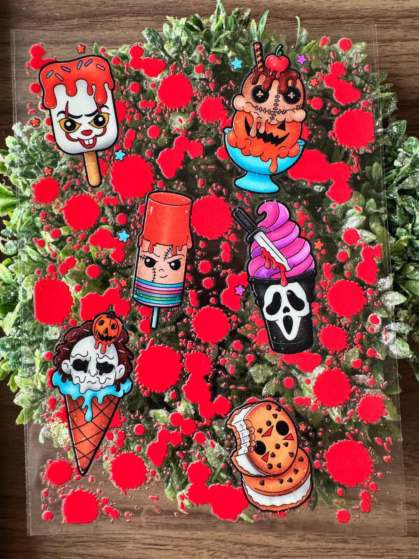 Scary Guys Sweet Treats Notebook Wrap (small)