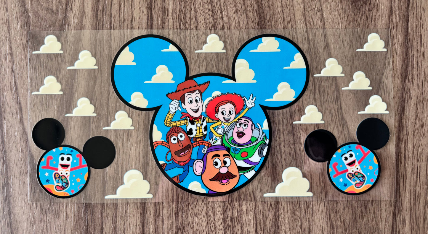 Toy Mouse Head Cup Wrap