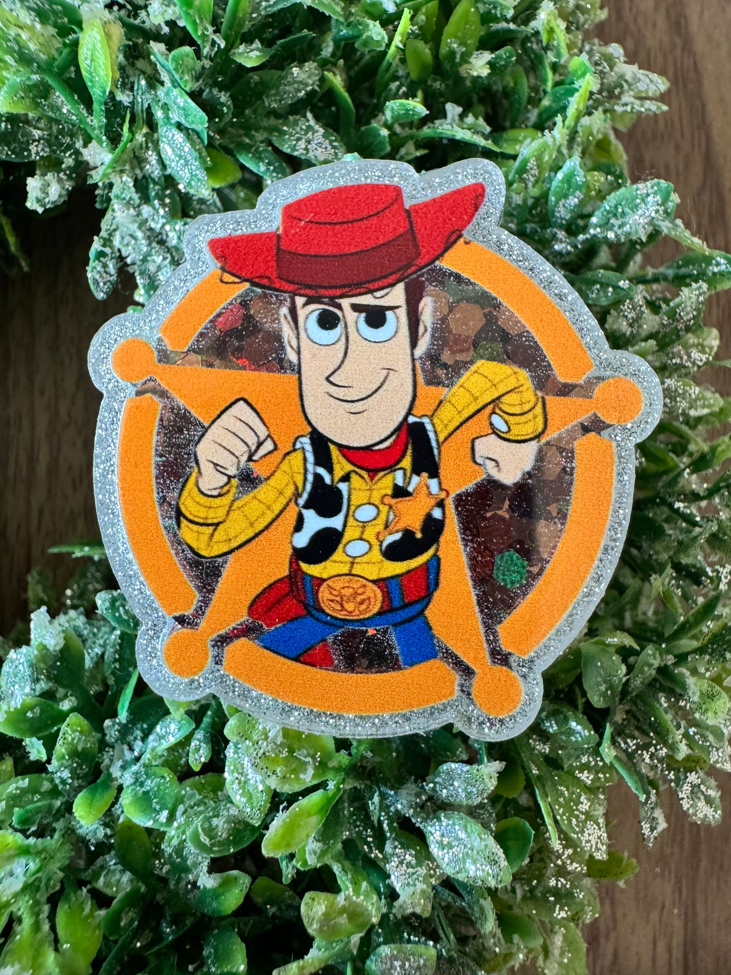 Cowboy Toy Acrylic Shaker