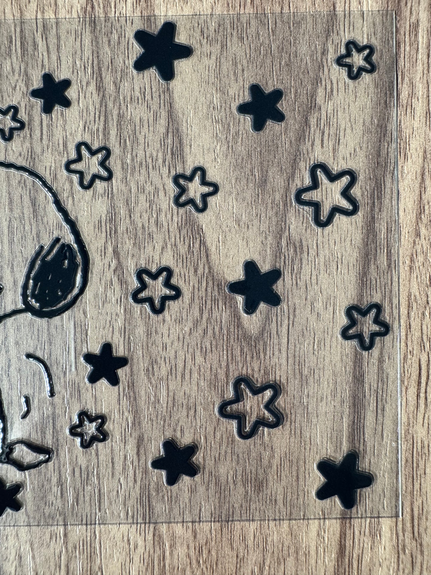 White Peanut Dog Cup Wrap