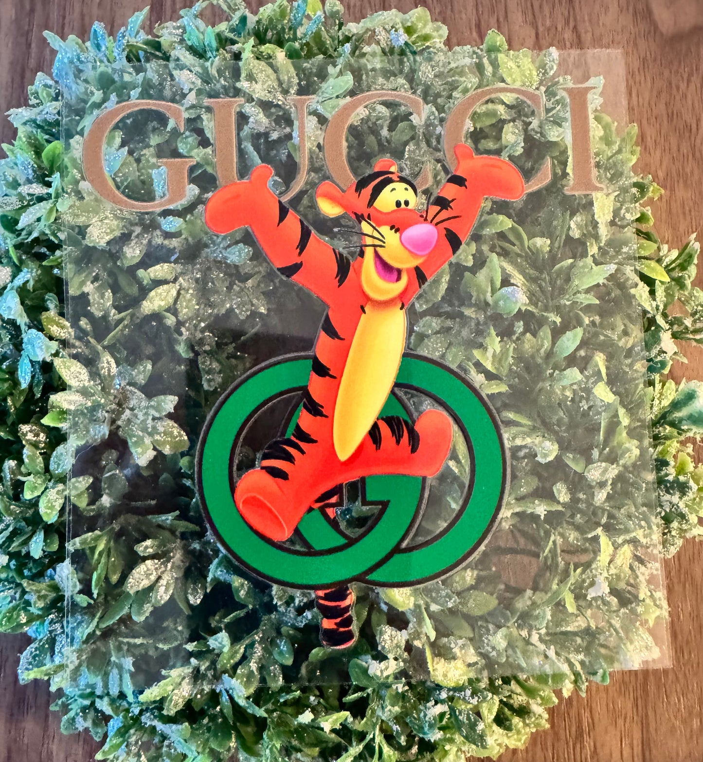 G Boujee Jumping Tiger Decal