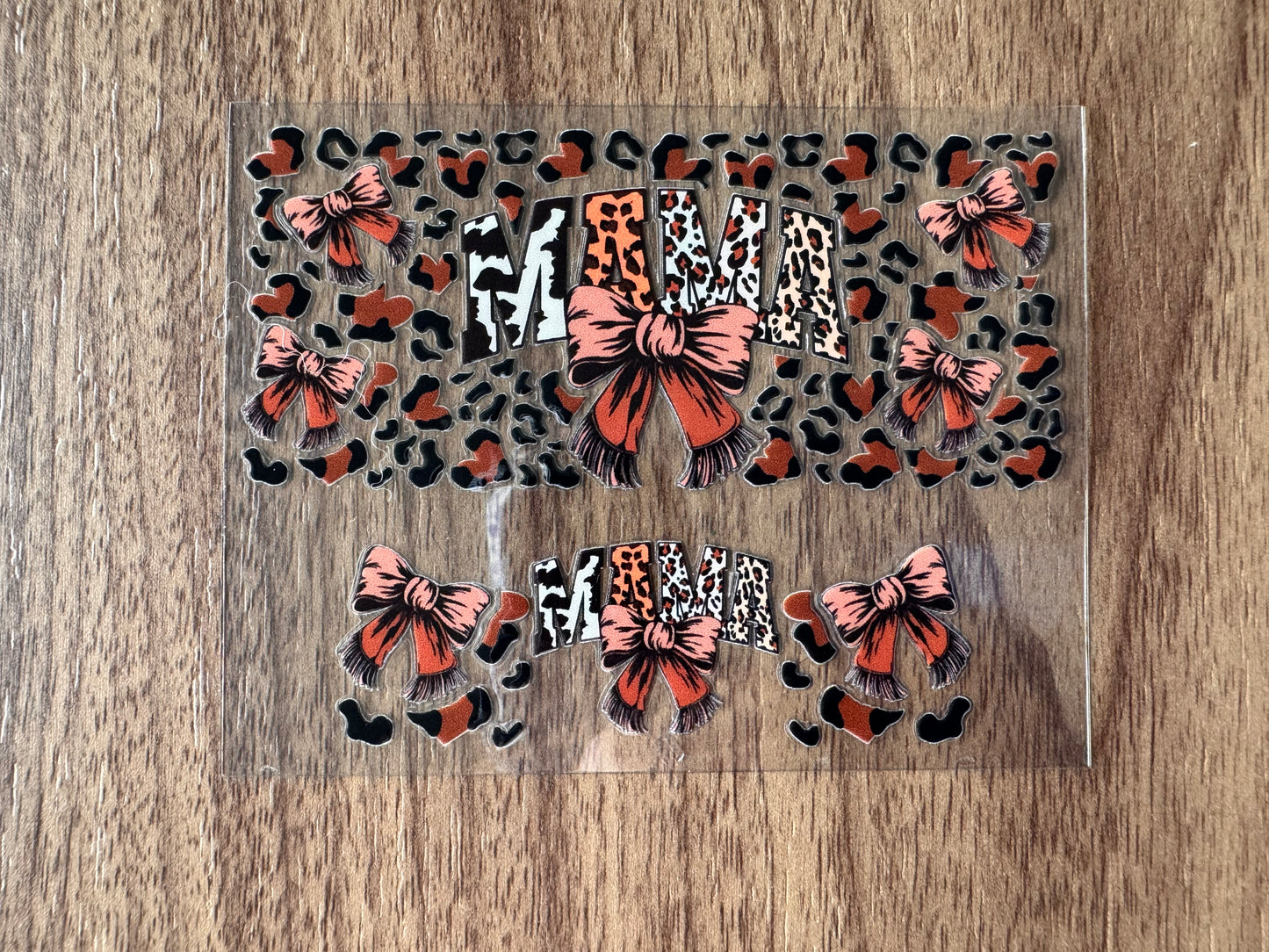 Animal Print Mama Mini Wrap