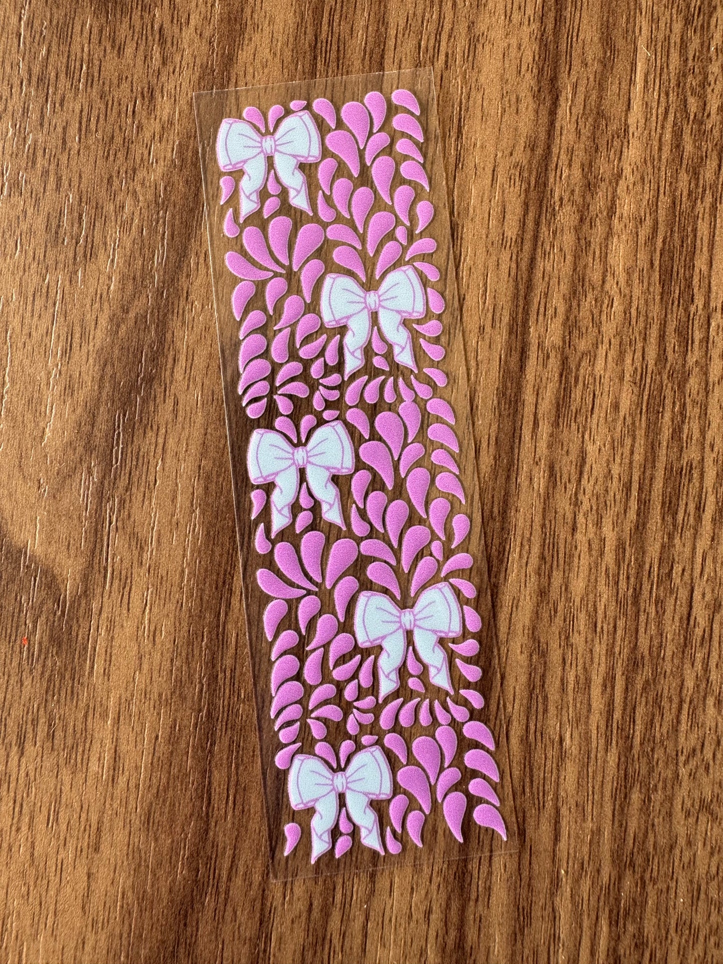 Purple Talavera & Bows Pen Wrap