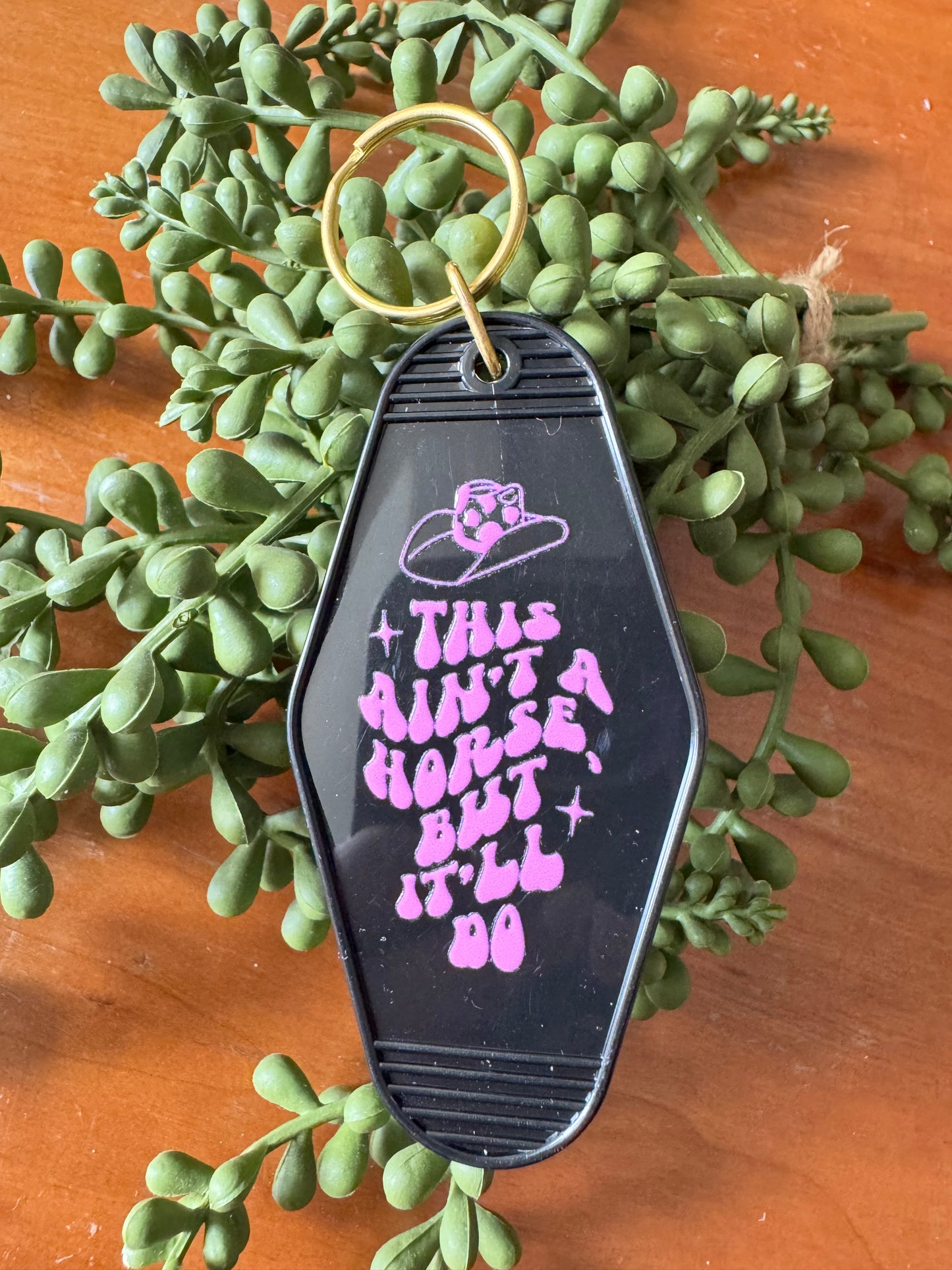 Naughty Horse Keychain