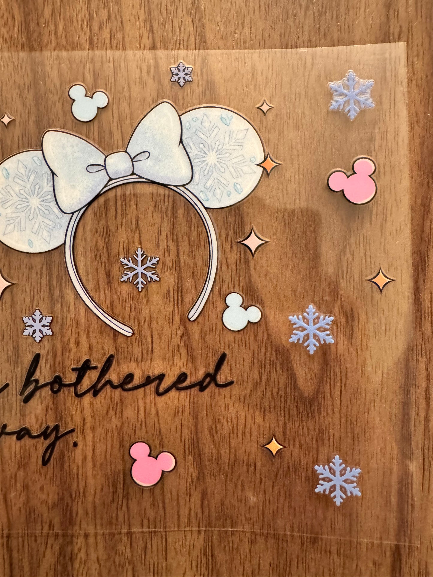 Ice Princess Headband Cup Wrap