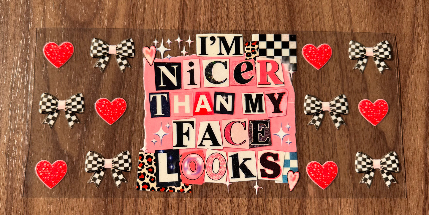 Nicer Than Face Cup Wrap