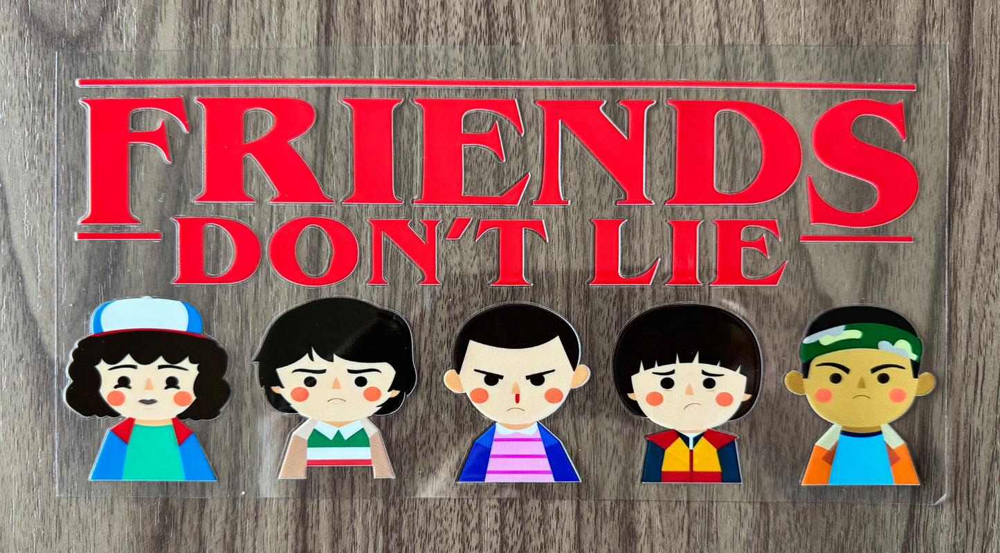 Weird Friends Don’t Lie Cup Wrap