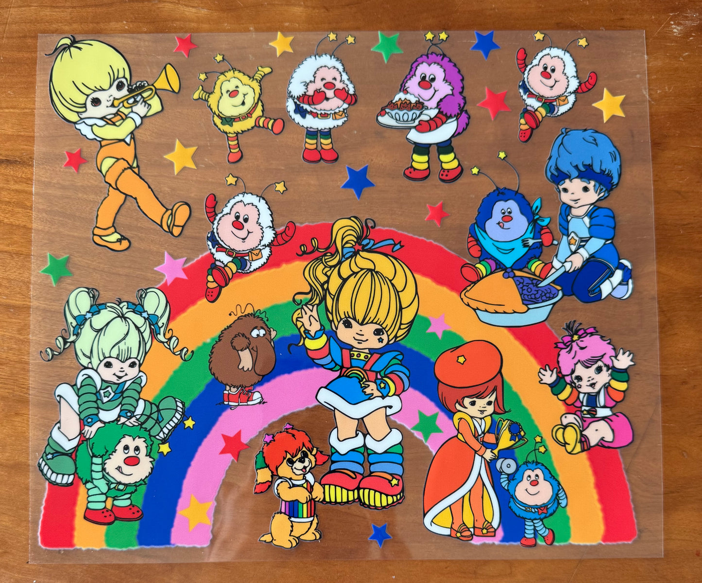 Rainbow Girl Friends Cup Wrap