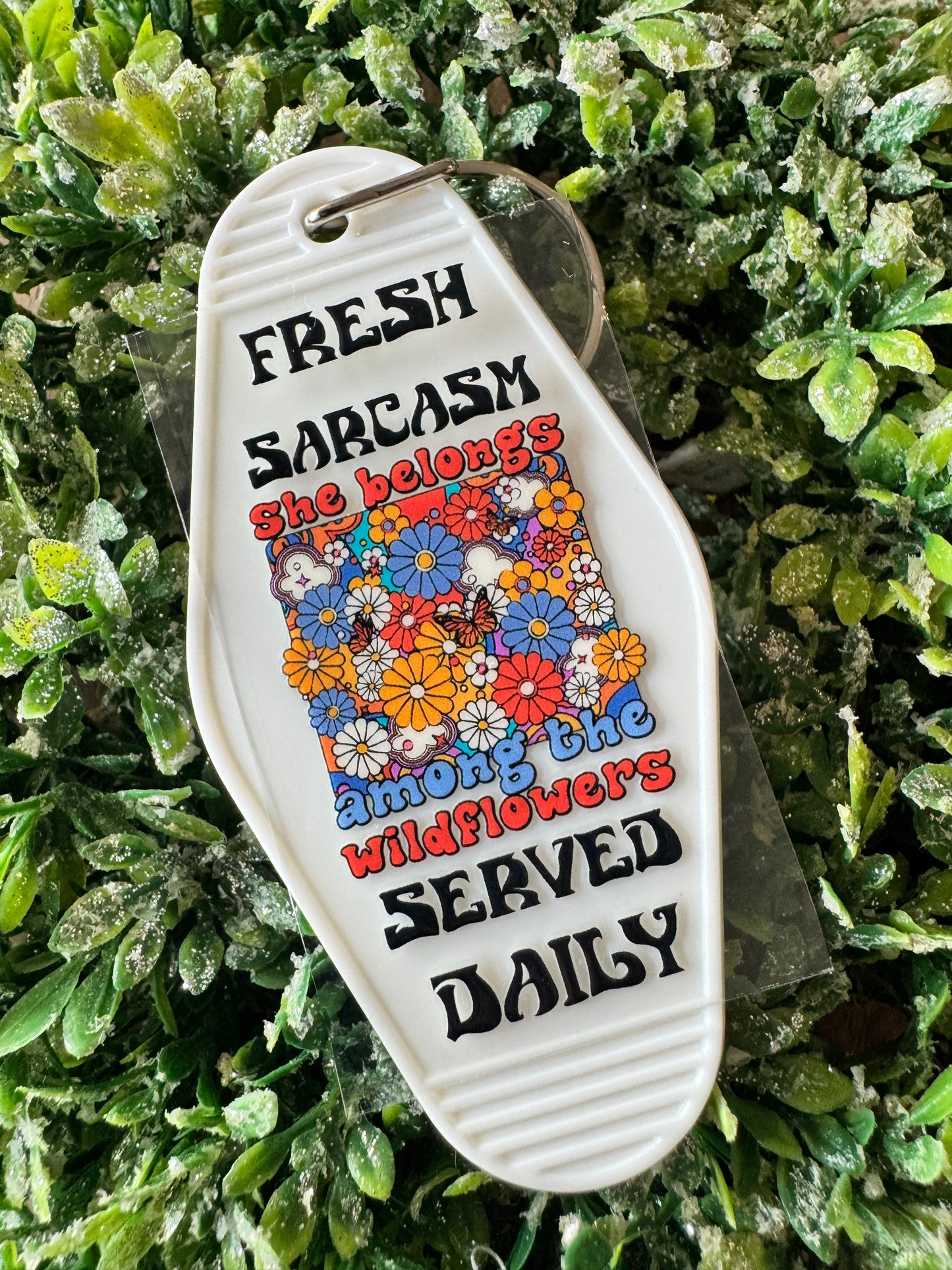 Fresh Sarcasm Keychain Decal