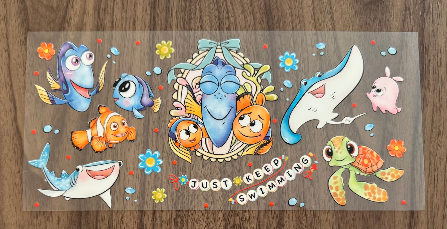 Fancy Finding Fish Cup Wrap
