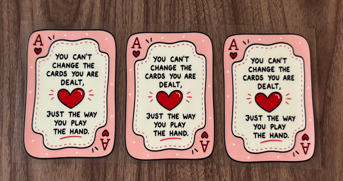 Cards You Are Dealt Cup Wrap