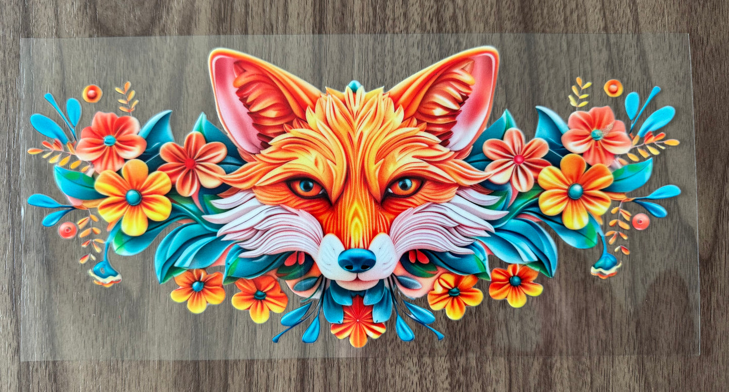 Orange Fox Cup Wrap