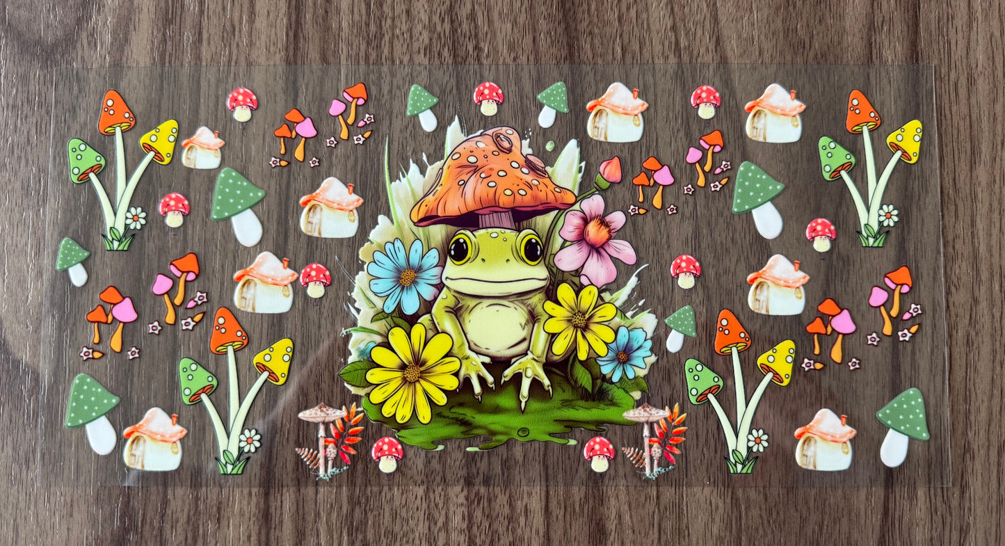 Mushroom Frog Cup Wrap