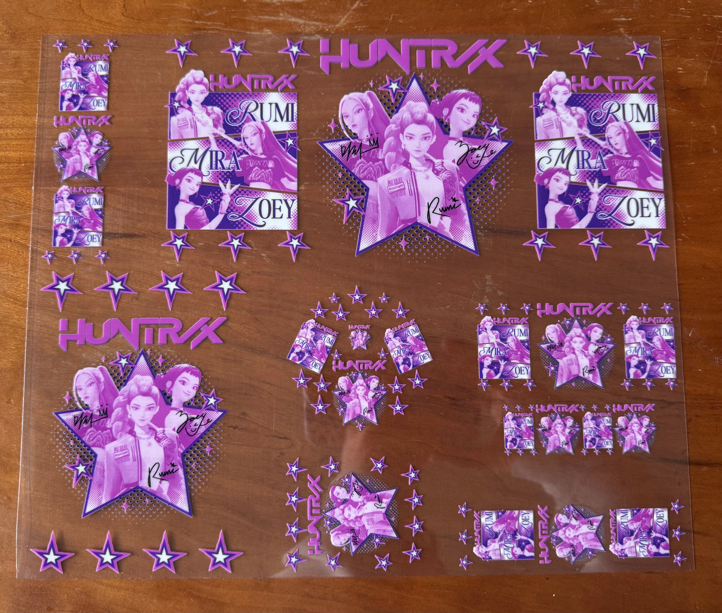 Purple K Girls Wrap Set