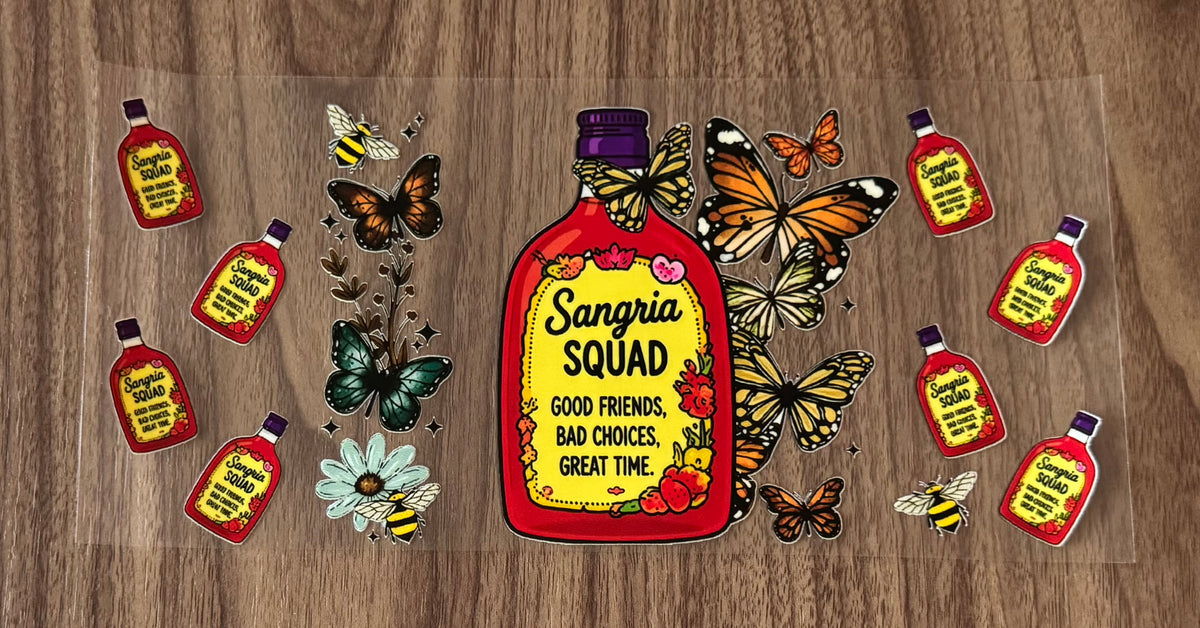 Sangria Squad Cup Wrap