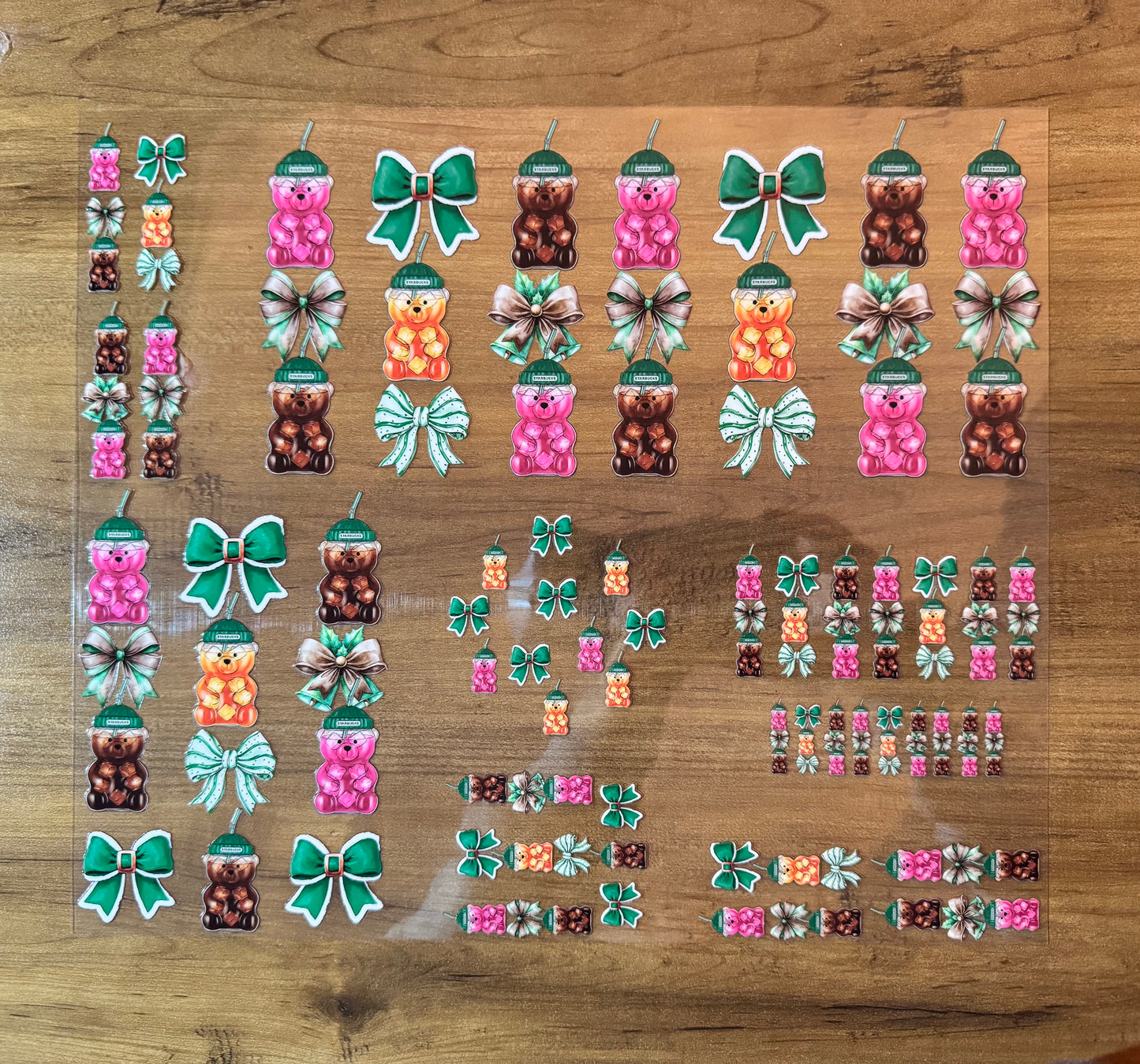 Coffee Bear Wrap Set