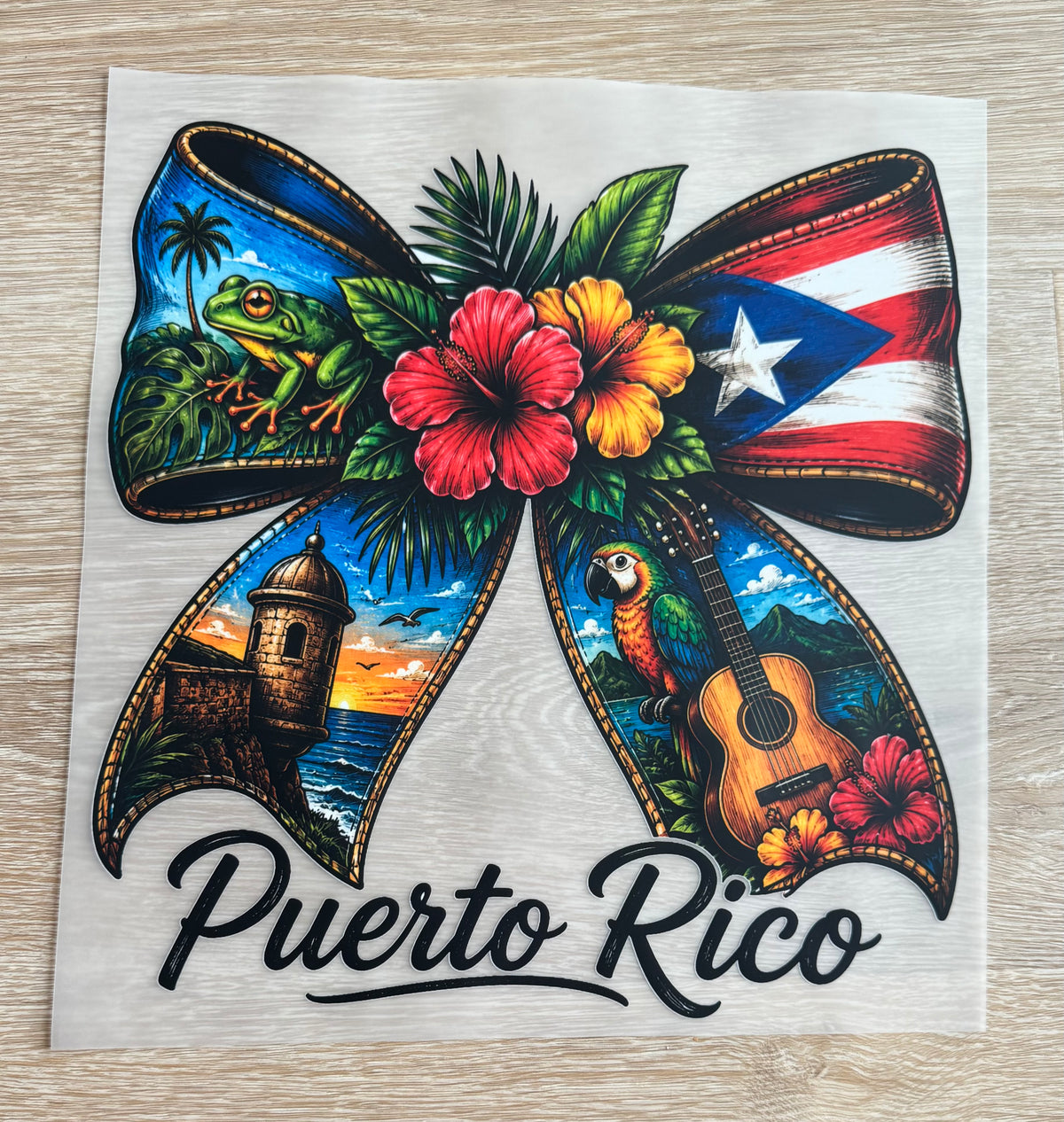 Puerto Rico Bow Transfer