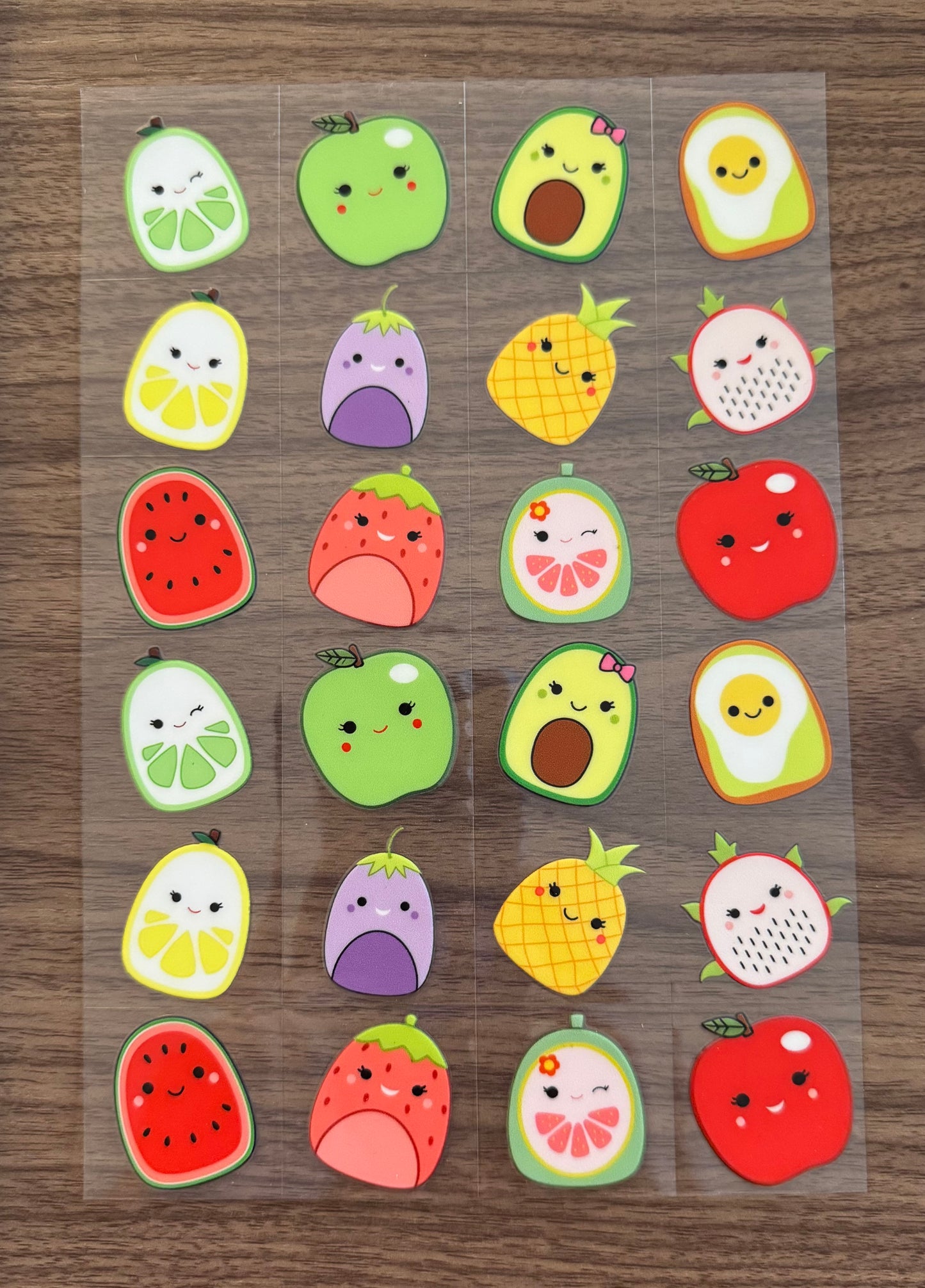 Fruit Marshmallows Sheet
