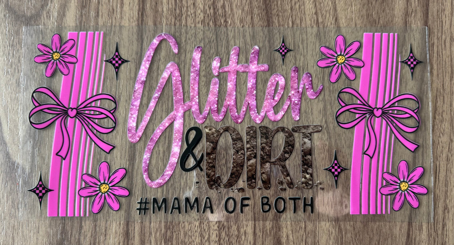 Glitter & Dirt Mama of Both Cup Wrap
