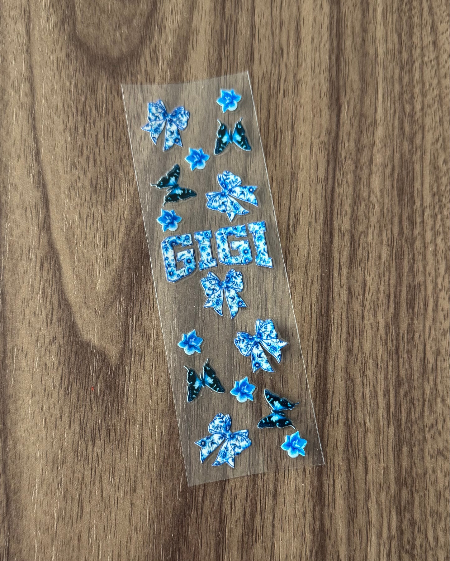 Blue Gigi Pen Wrap