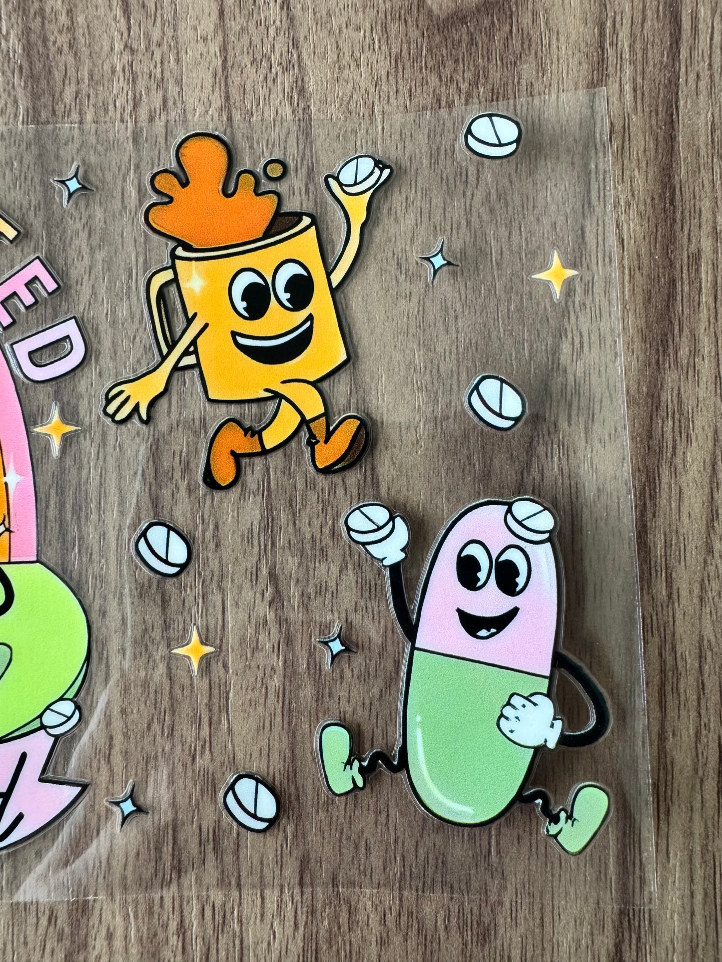 Caffeinated & Medicated Cup Wrap