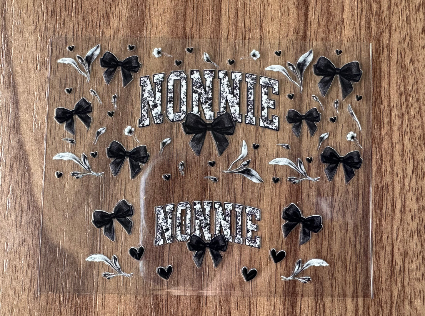 Black Nonnie Mini Wrap