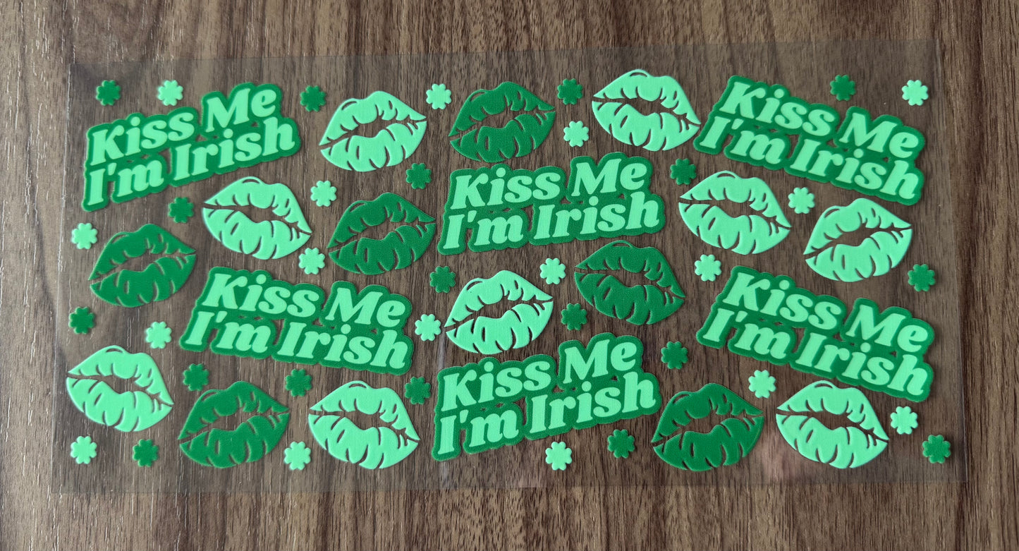 Kiss Me I’m Irish Cup Wrap