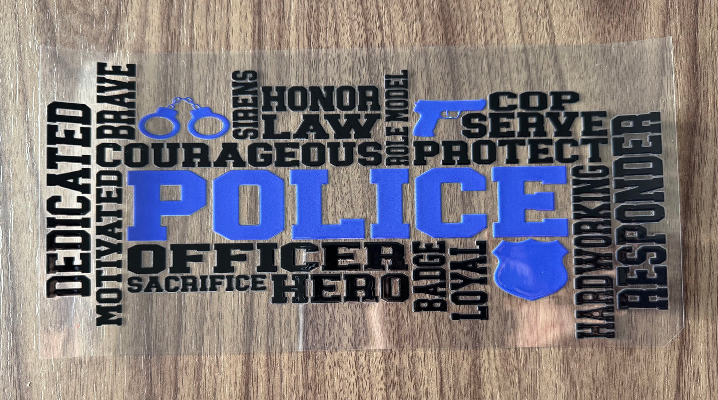 Police Cup Wrap