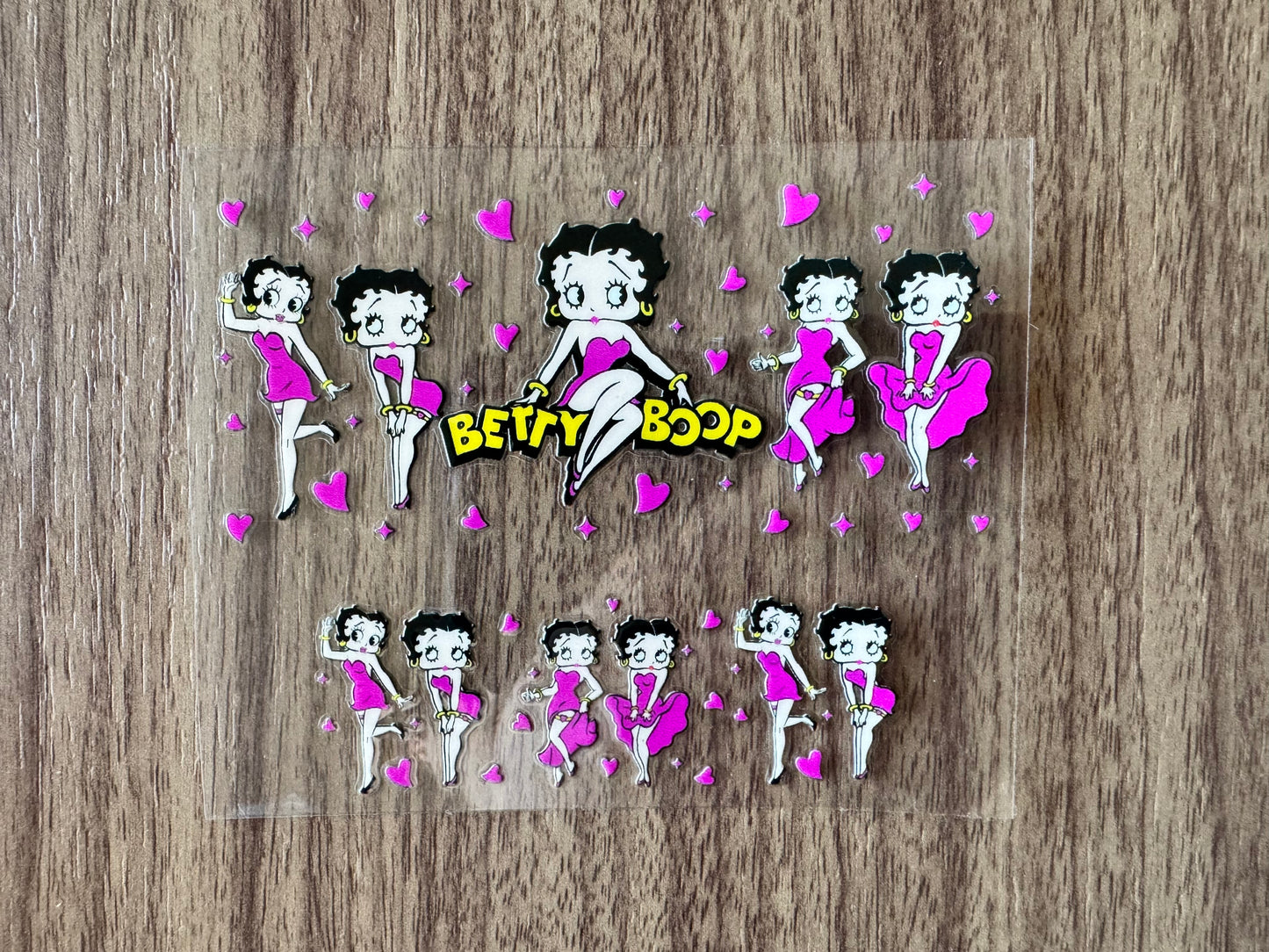 Magenta Pin-Up Girl Mini Wrap