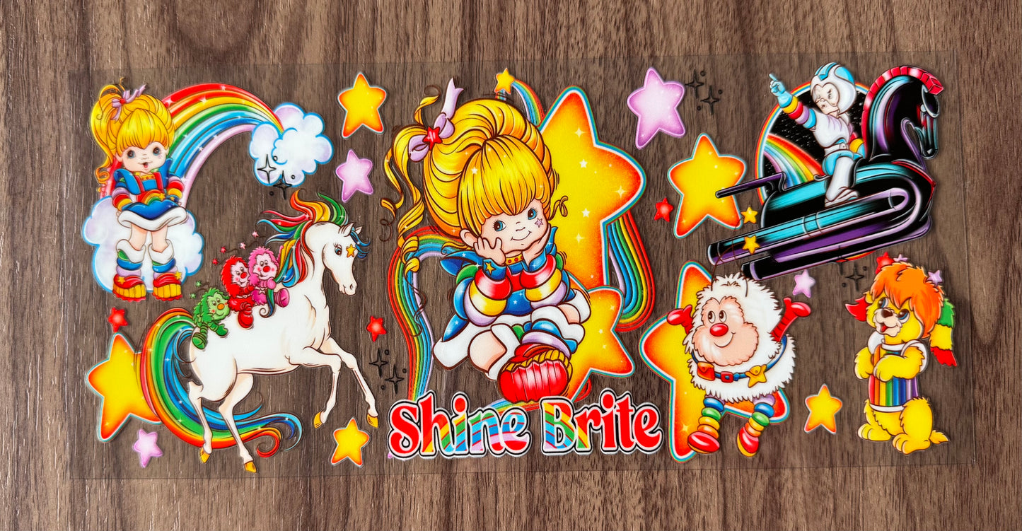 Shine Rainbow Girl Cup Wrap