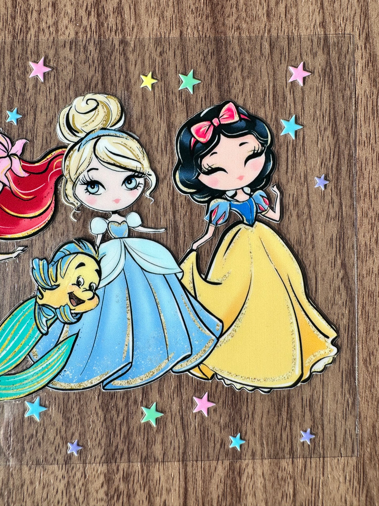 Cute Princesses Cup Wrap