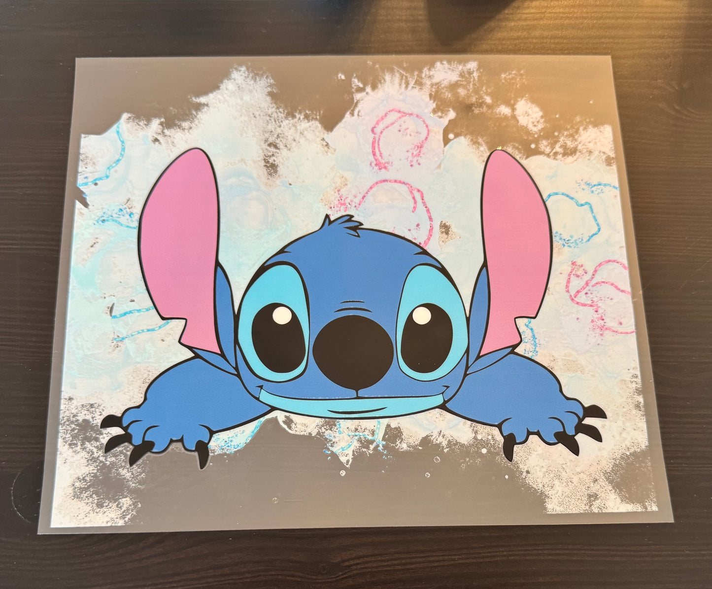 Chilling Blue Alien Cup Wrap