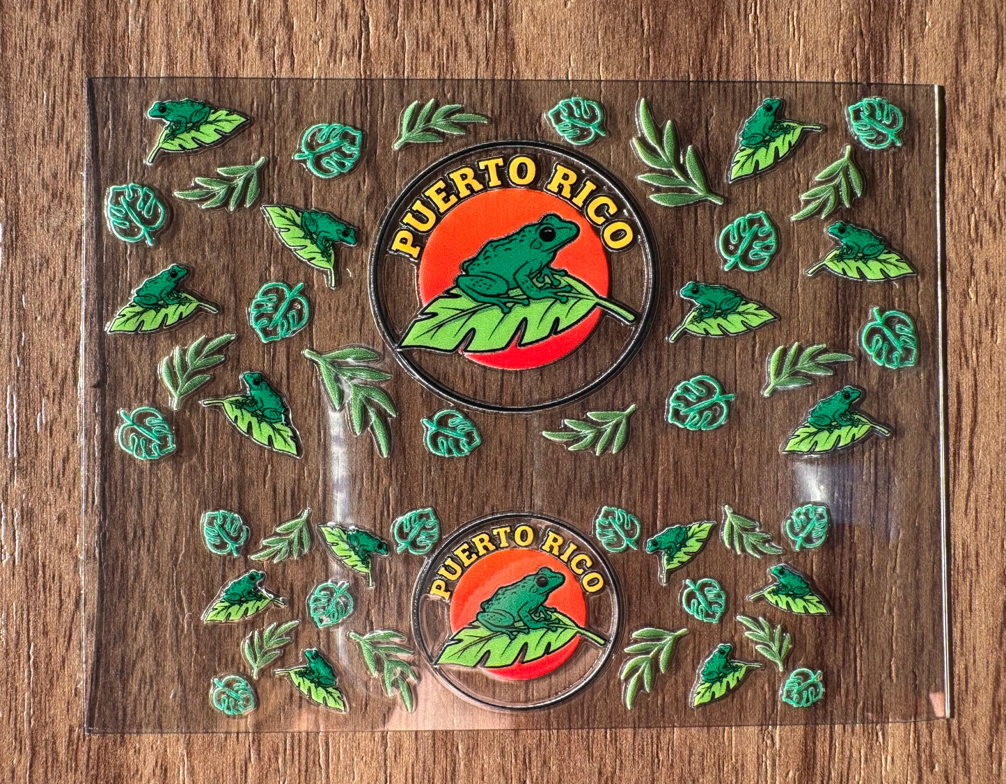 Puerto Rico Frog Mini Wrap