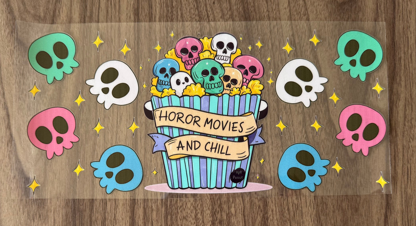Horror Movies & Chill Cup Wrap