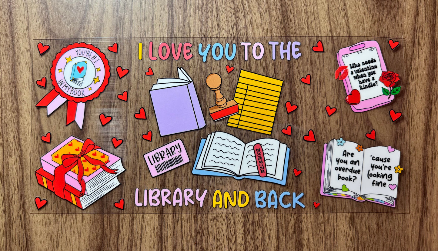 Love Library Cup Wrap