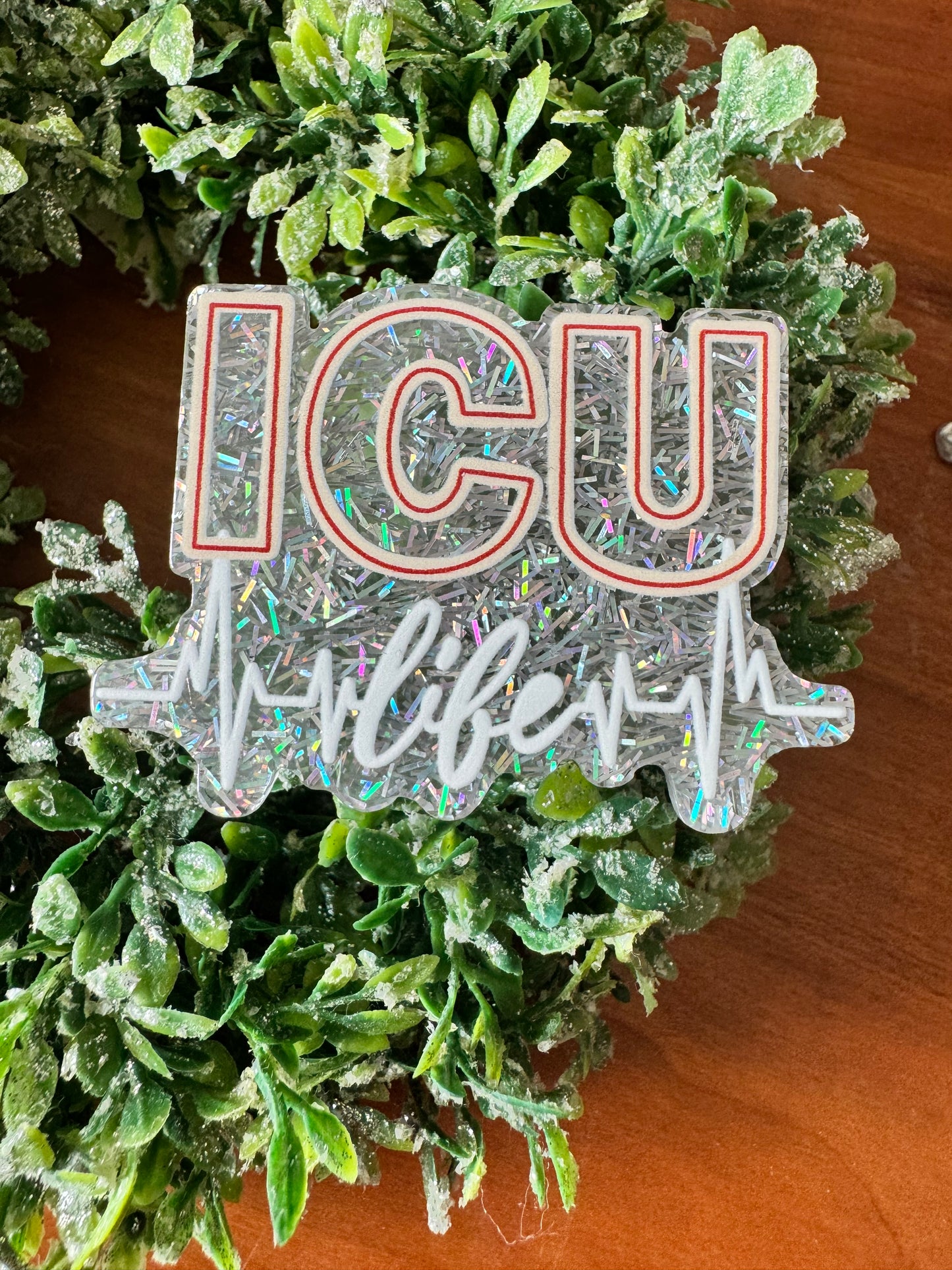 Silver ICU Life Acrylic