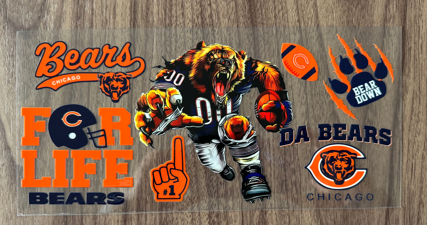 Illinois Football Bear Cup Wrap