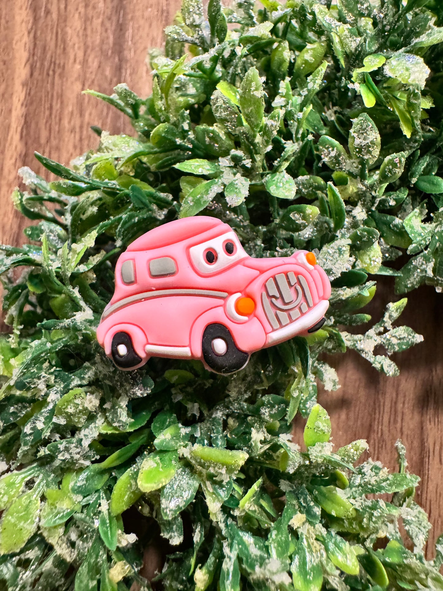 Vintage Pink Car Focal