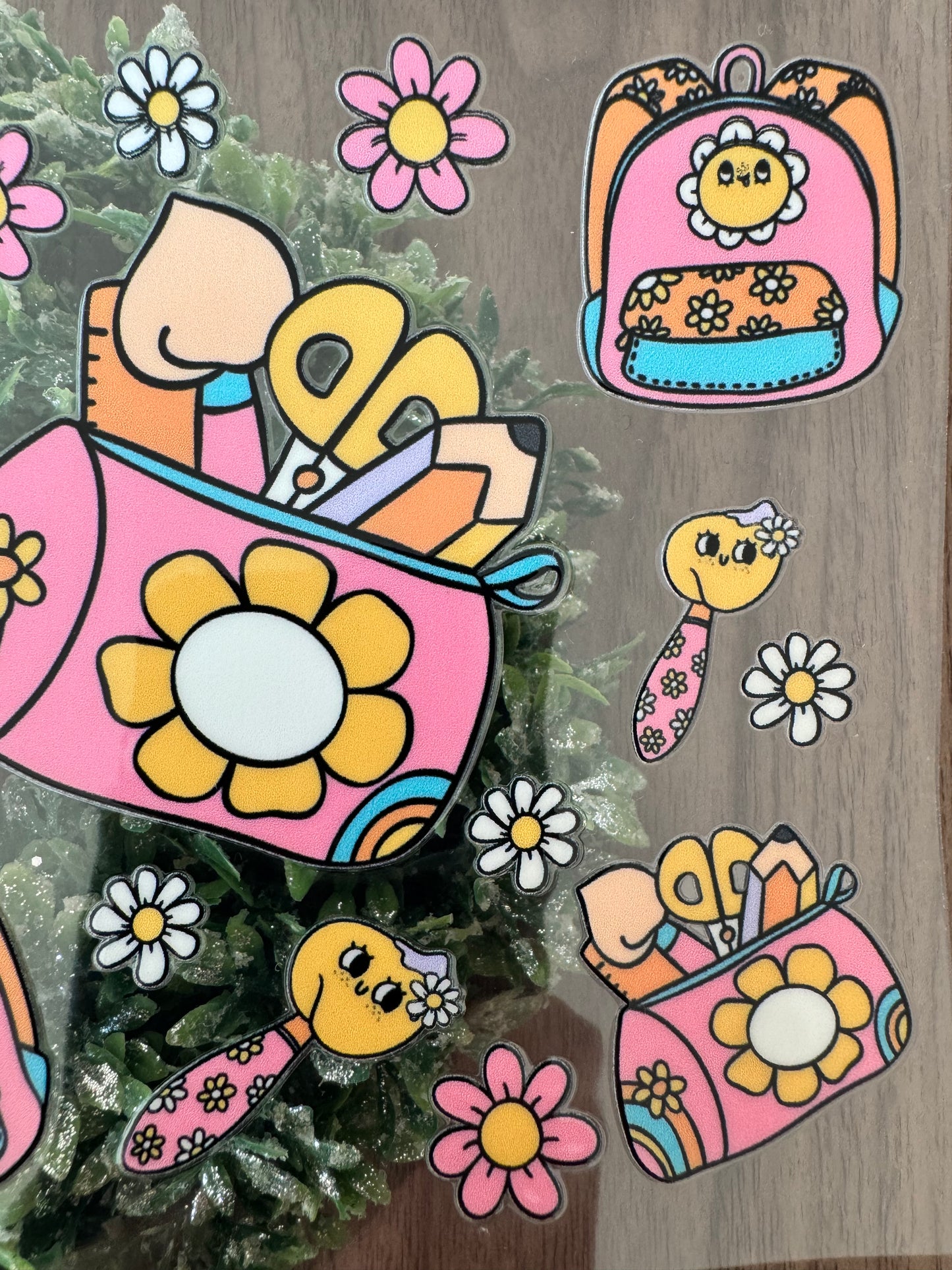 Daisy School Supplies Cup Wrap