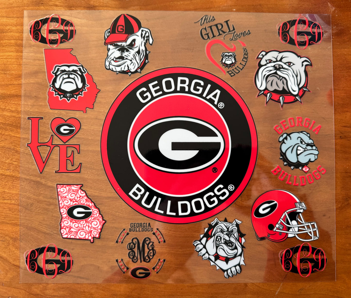 Georgia Uni Cup Wrap