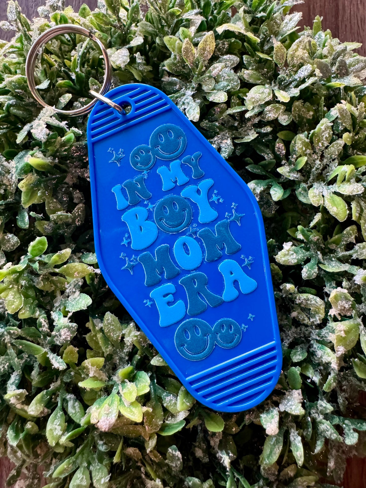 Boy Mom Era Keychain