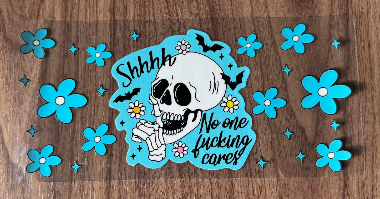 Shhhh Skull Cup Wrap