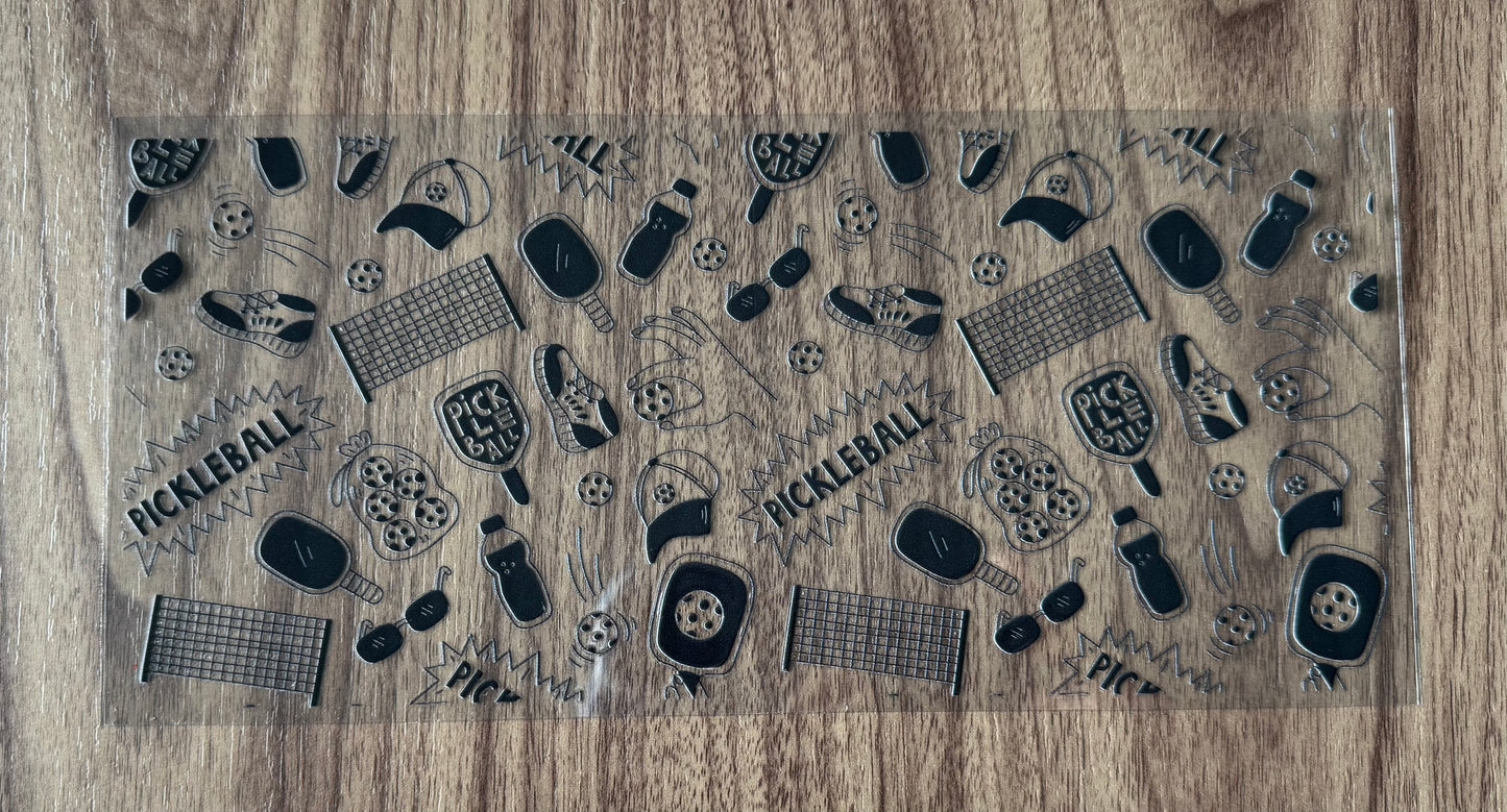 Pickleball Cup Wrap