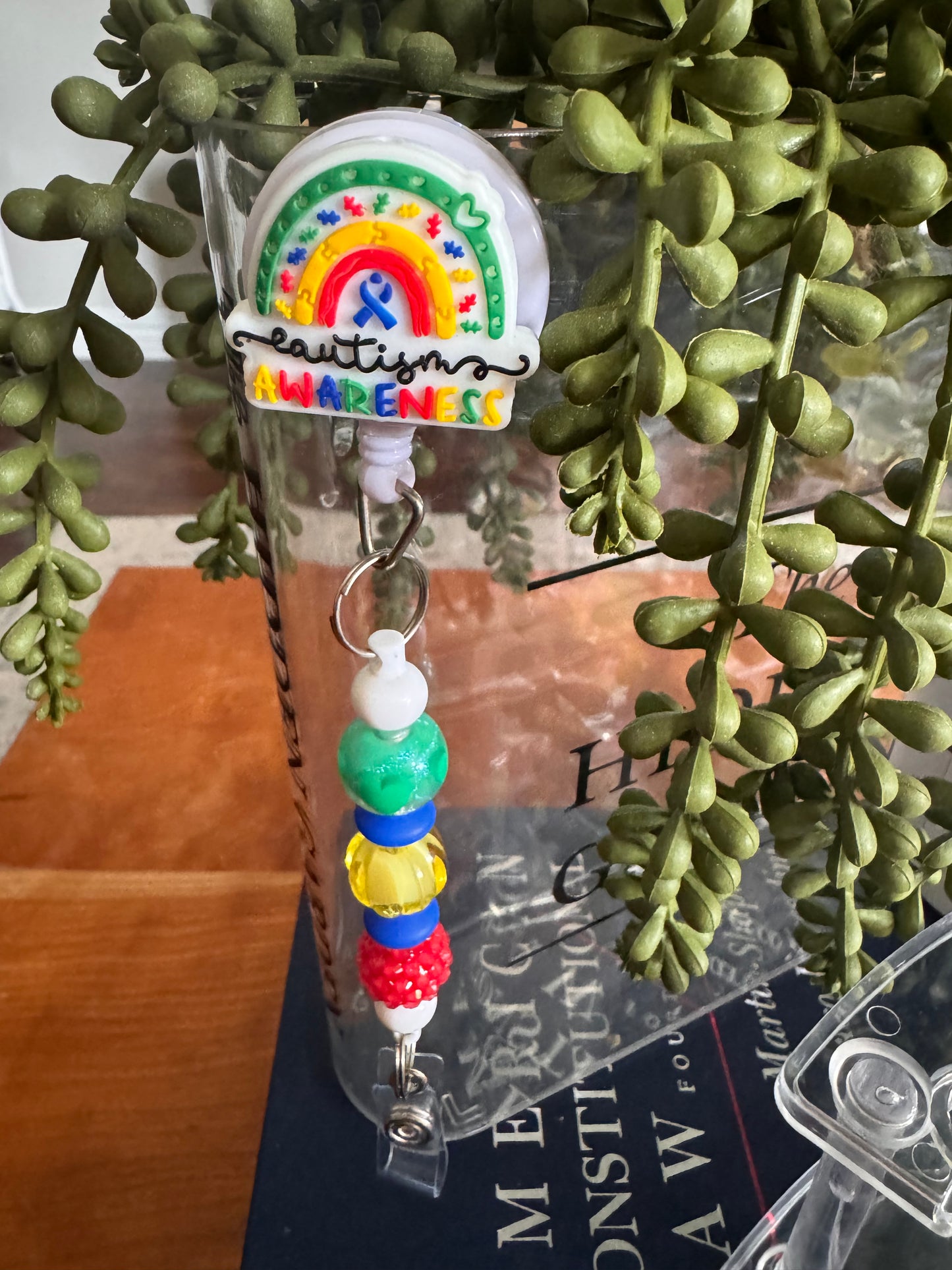 Autism Awareness Badge Reel