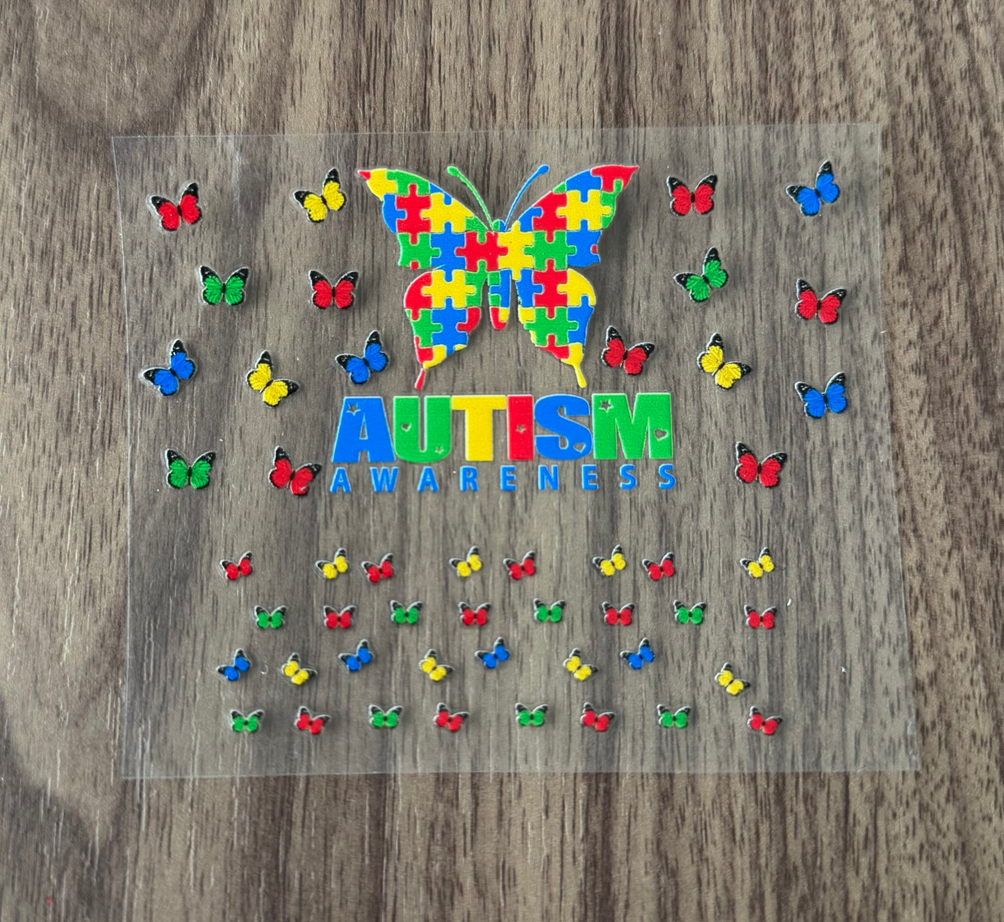 Autism Butterfly Mini Wrap