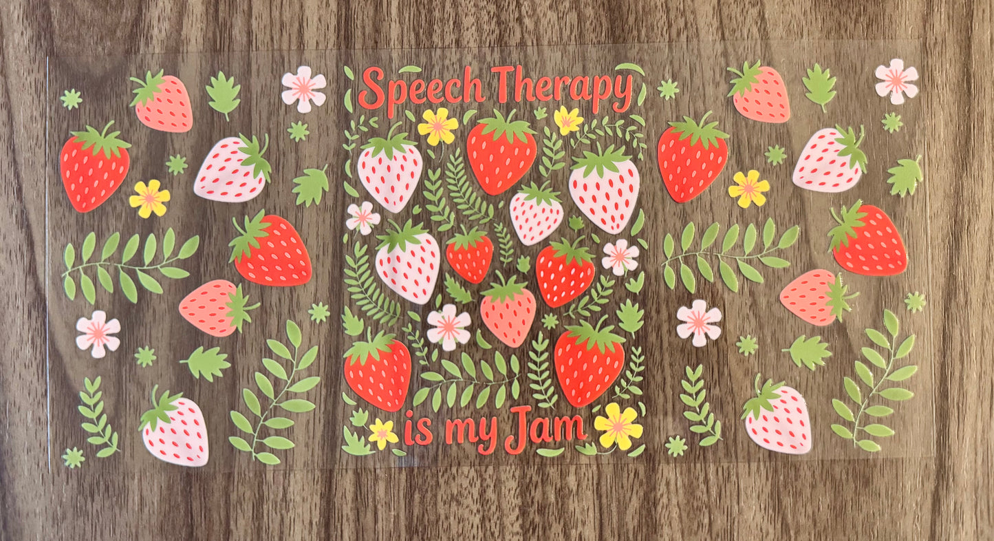 Berry Speech Therapy Cup Wrap