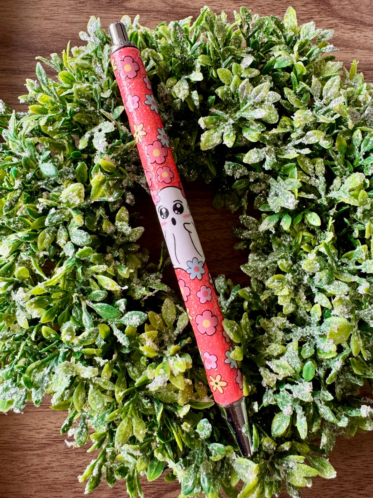 Flowery Ghost Pen