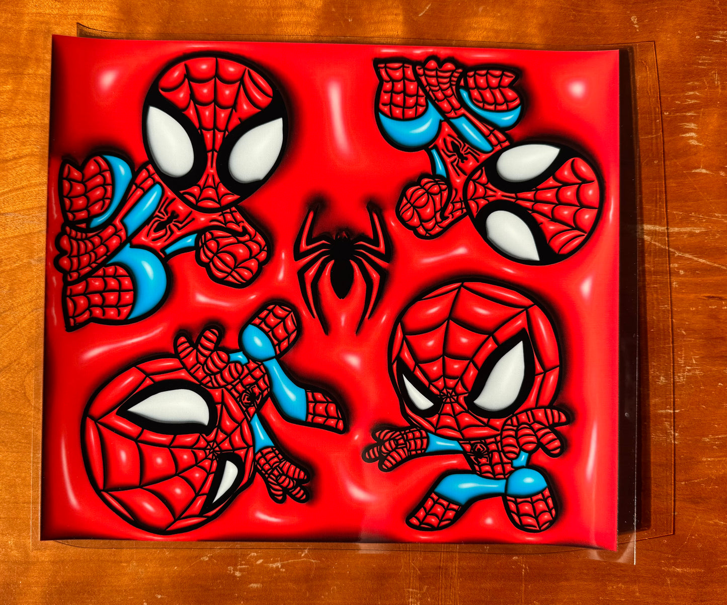 Puffy Spider Hero Cup Wrap