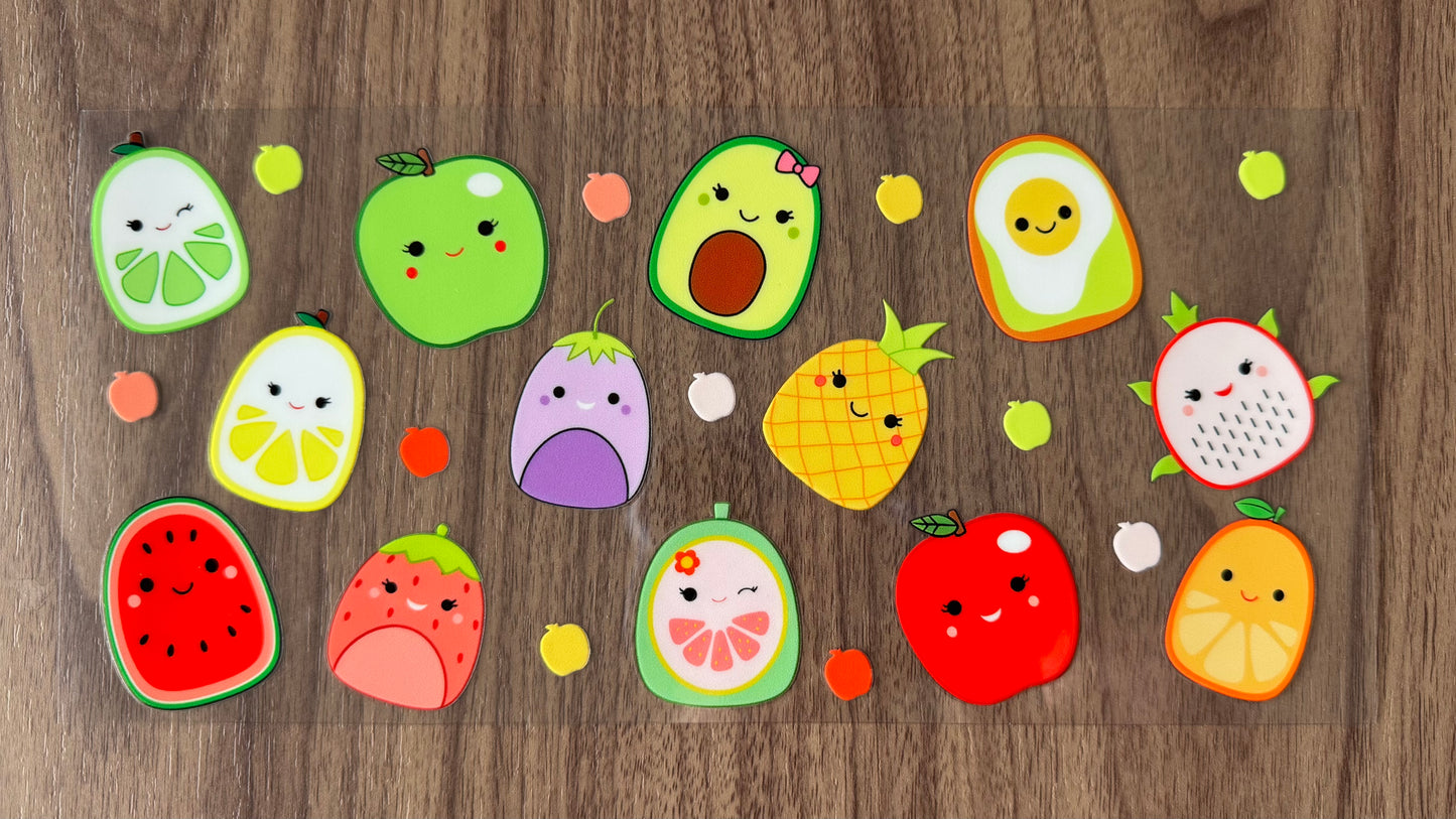 Fruit Marshmallow Pillows Cup Wrap