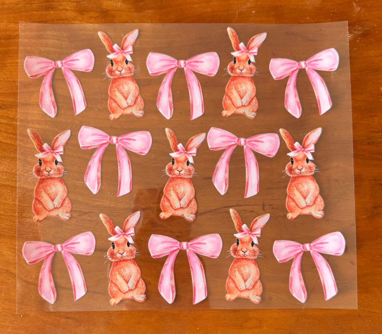 Bunnies & Bows Cup Wrap